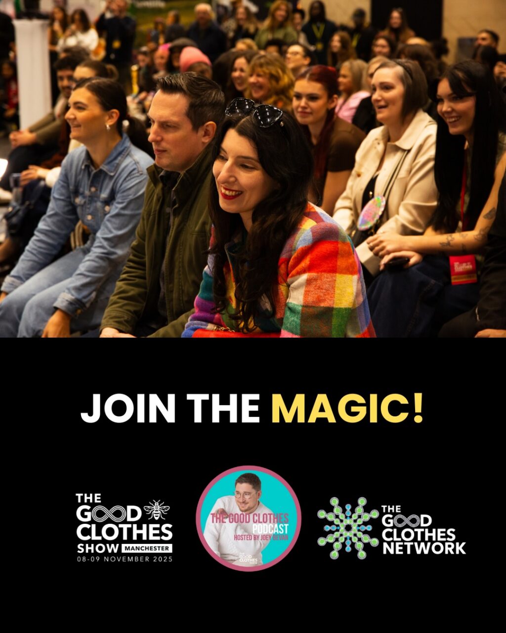 Instagram post from thegoodclothesshow. This post is in position 8.